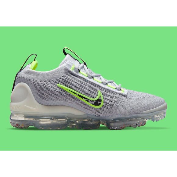 Nike Air Vapormax 2021 Flyknit GS Running Shoes DB1550 005 - SIZE 4.5Y = 6 WOMEN - Picture 4 of 10